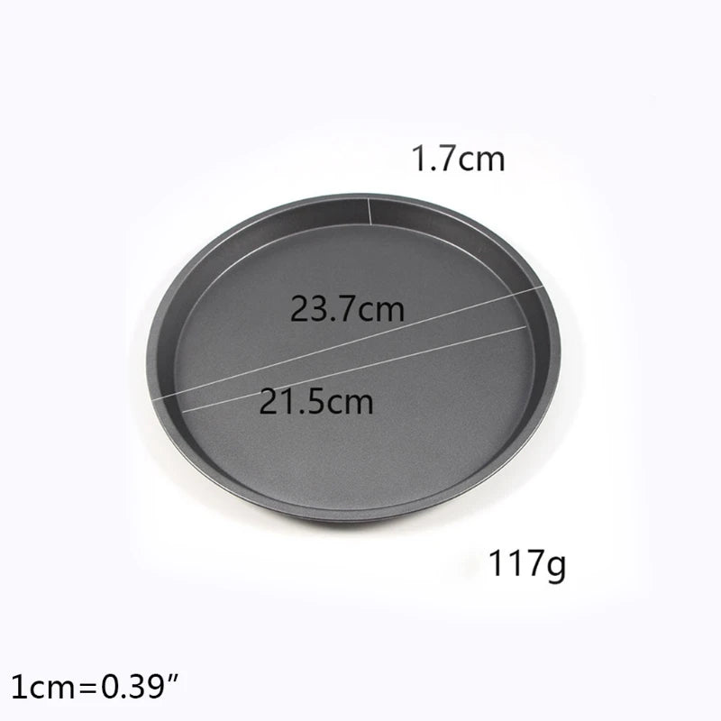 Non-Stick Carbon Steel Pizza Pan (9–12 Inch)