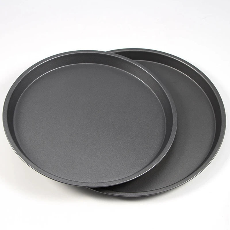 Non-Stick Carbon Steel Pizza Pan (9–12 Inch)
