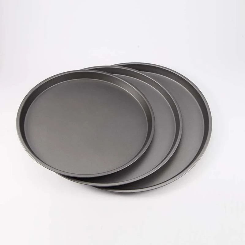Non-Stick Carbon Steel Pizza Pan (9–12 Inch)