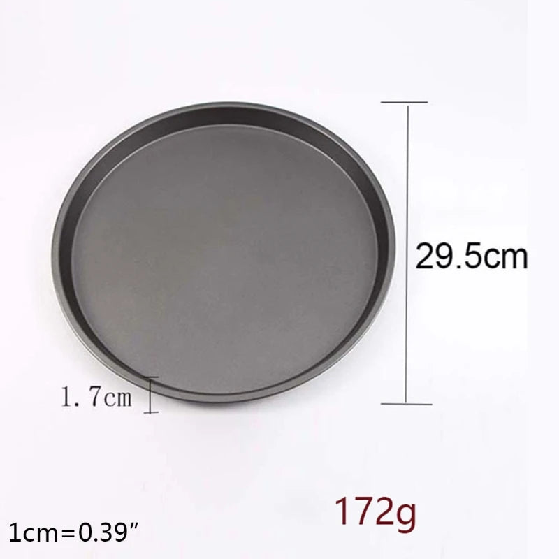 Non-Stick Carbon Steel Pizza Pan (9–12 Inch)