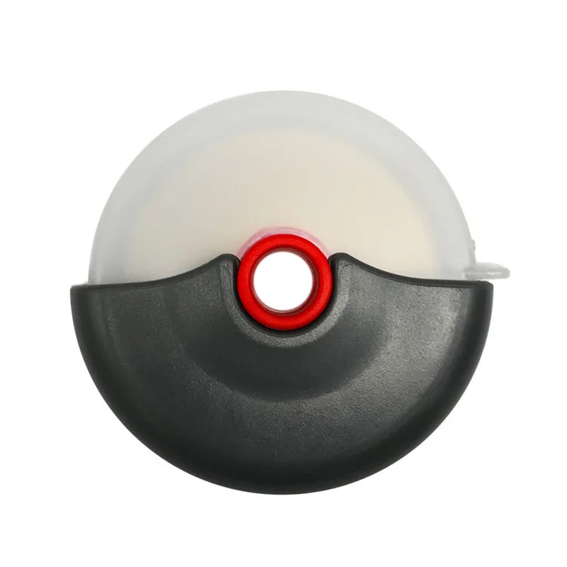 Stainless Steel Pizza Wheel Cutter with Protective Lid