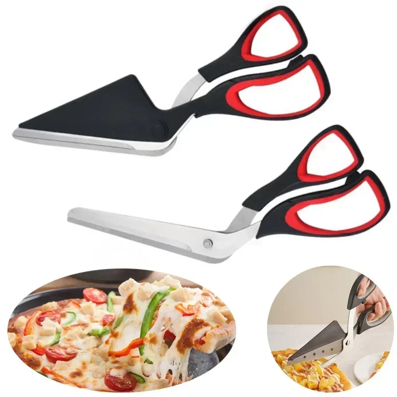 Pizza Scissors with Detachable Stainless Steel Blades