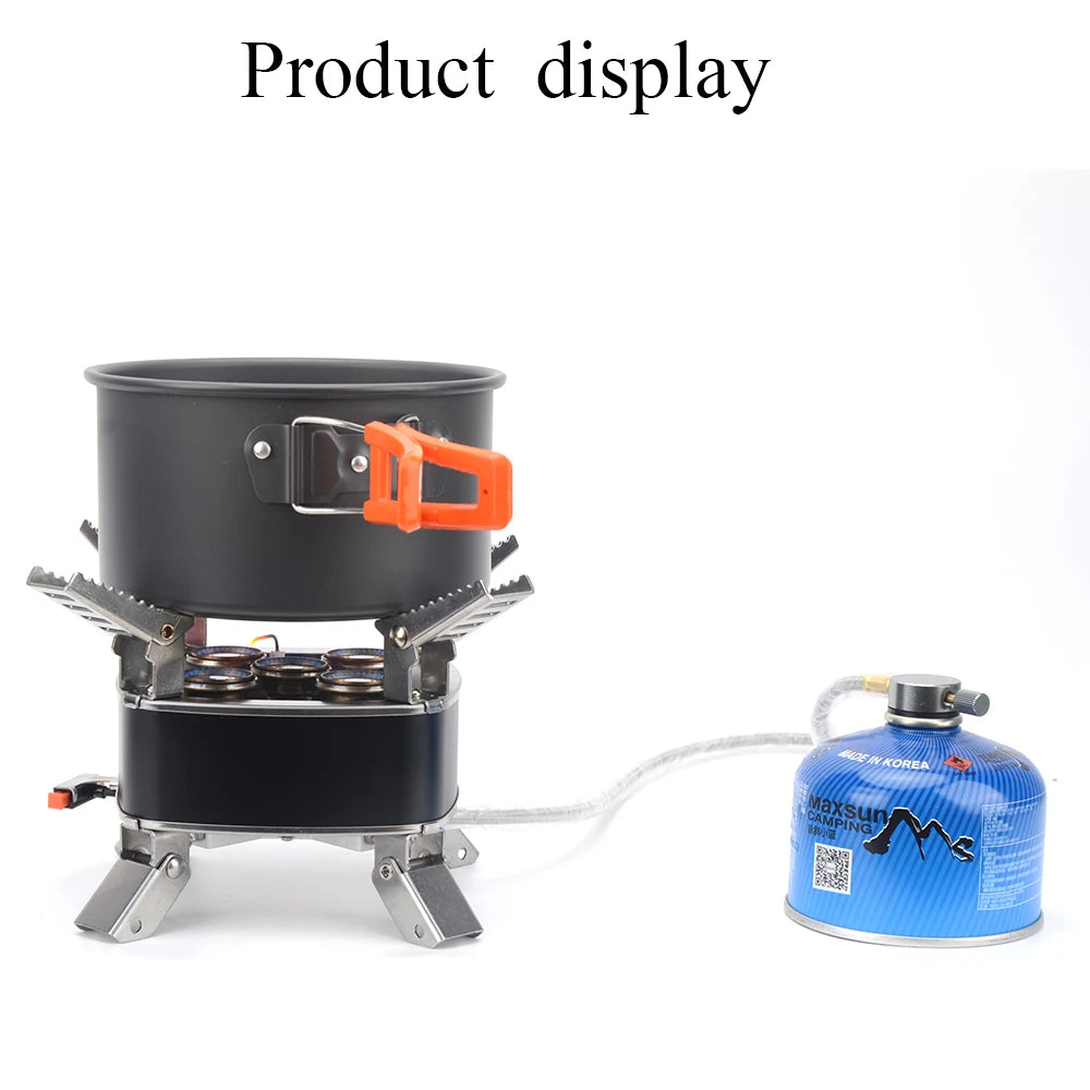 High-Power Portable Camping Gas Stove