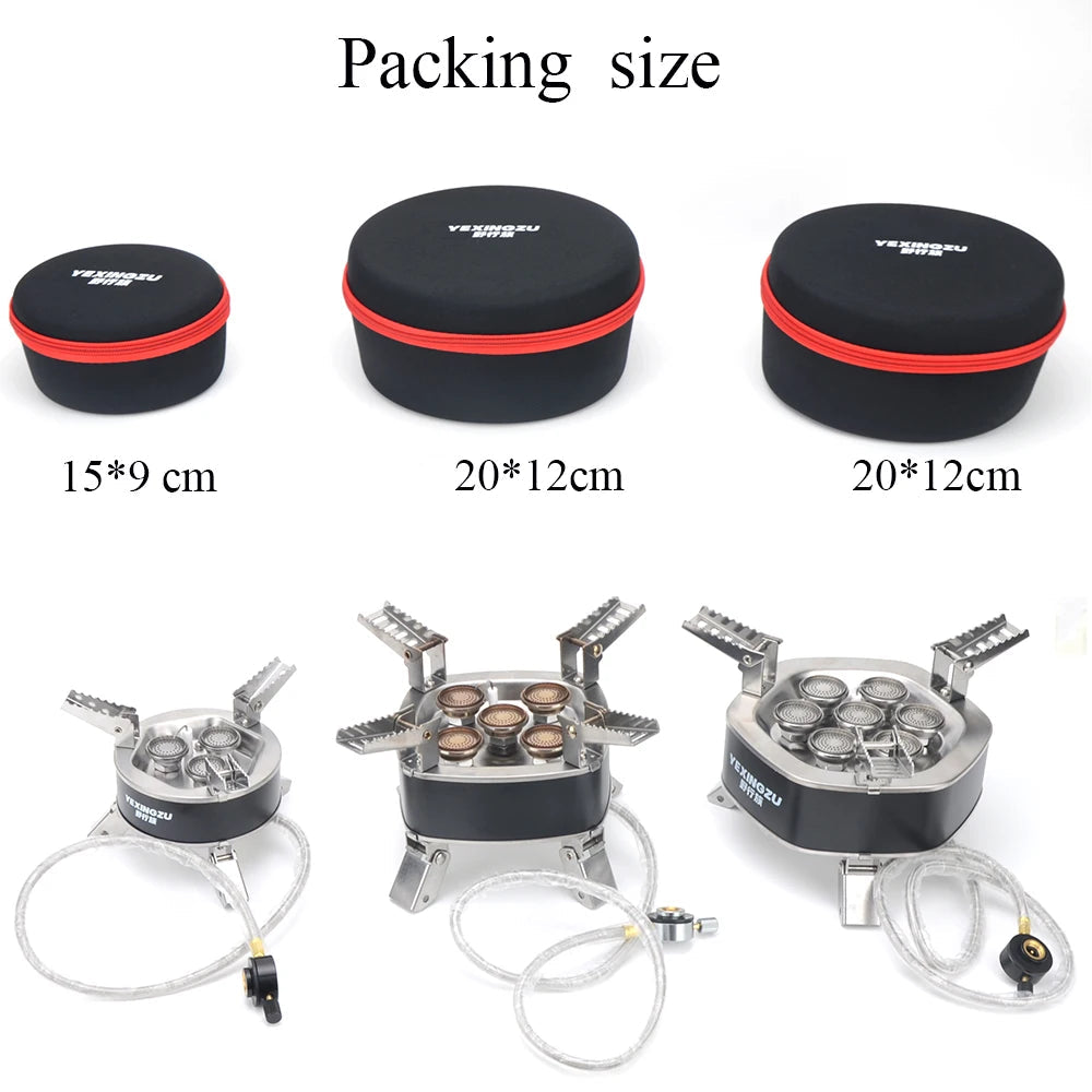 High-Power Portable Camping Gas Stove