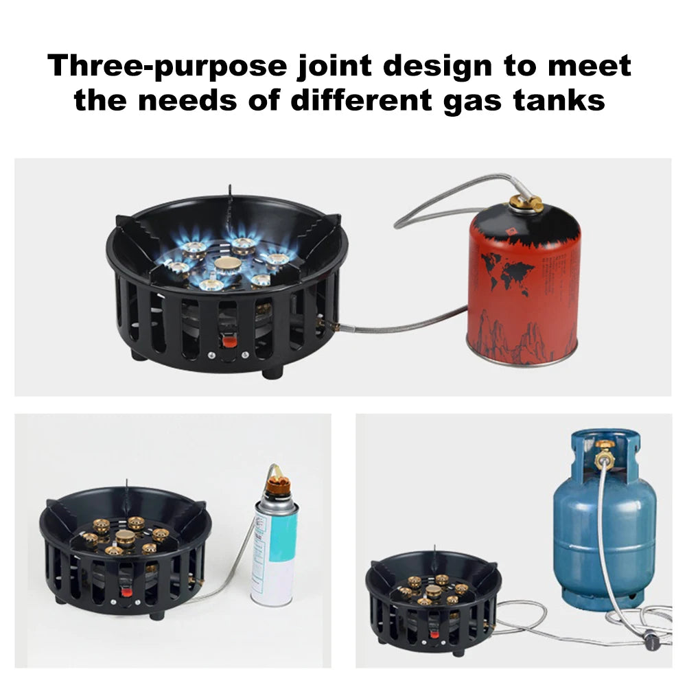 Travel Gas Stove with Adapter β 21000W Portable Outdoor Furnace