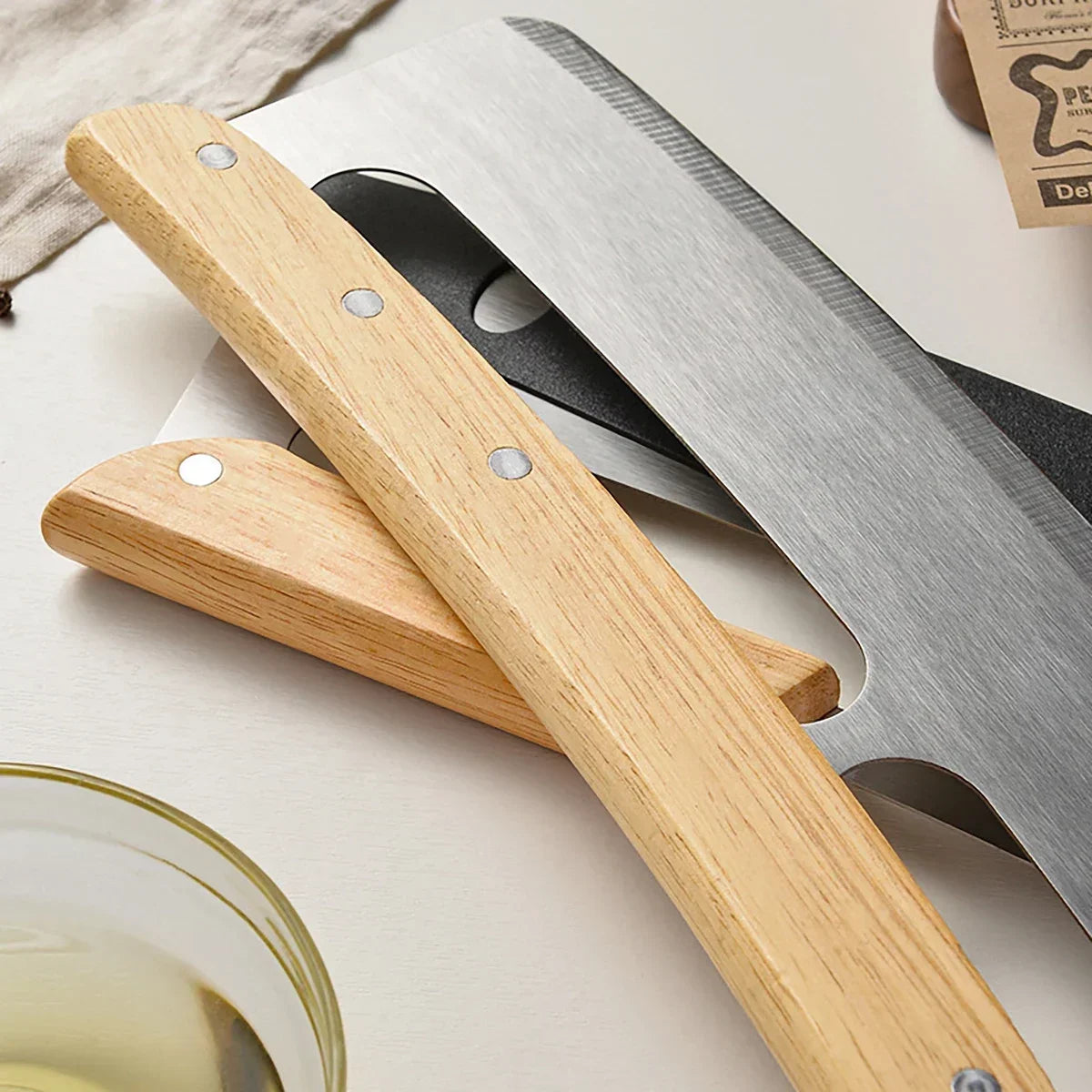 Stainless Steel Pizza Cutter with Protective Cover