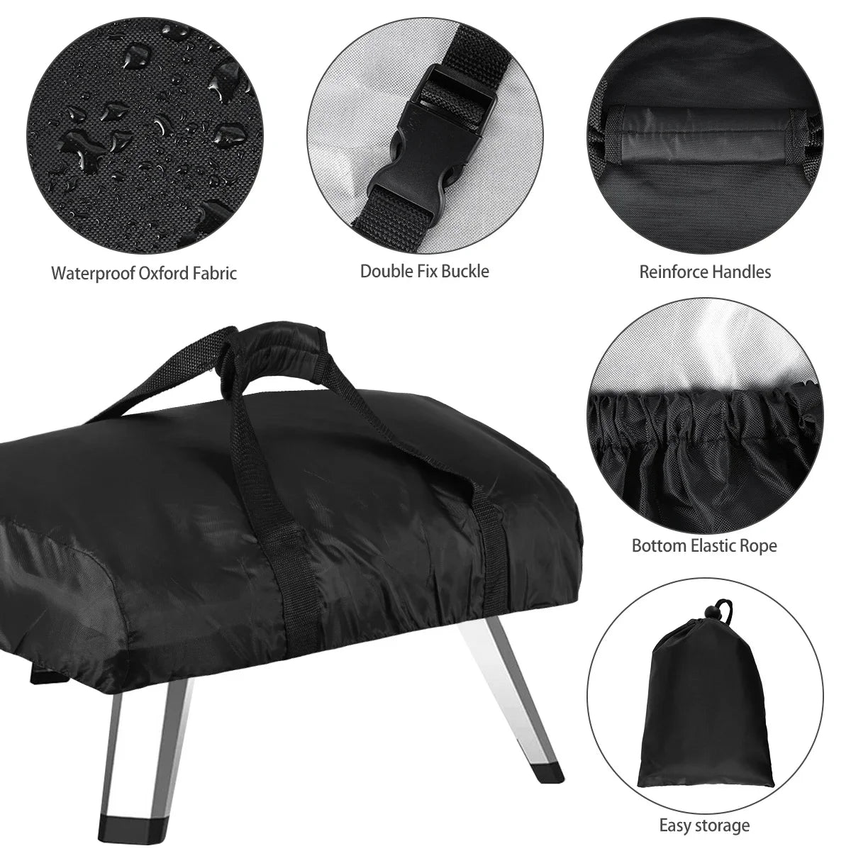 Outdoor Pizza Oven Cover – Waterproof & Dustproof