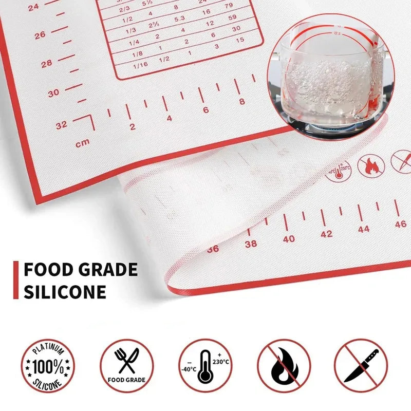Non-Stick Silicone Baking & Dough Kneading Mat