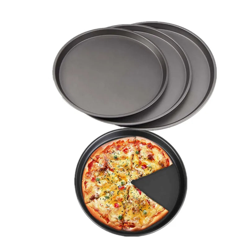 Non-Stick Carbon Steel Pizza Pan (9–12 Inch)