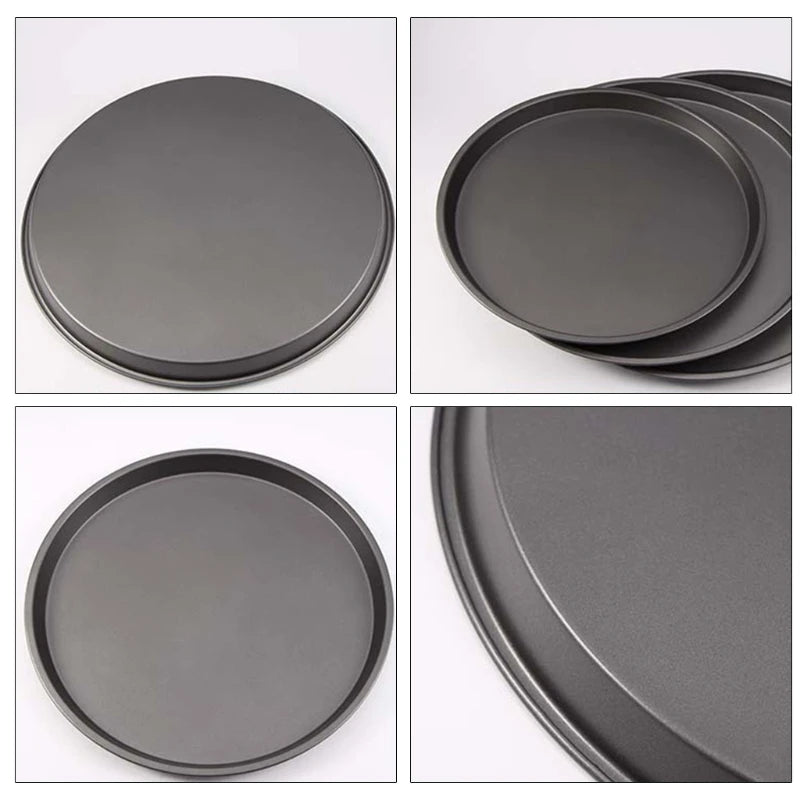 Non-Stick Carbon Steel Pizza Pan (9–12 Inch)