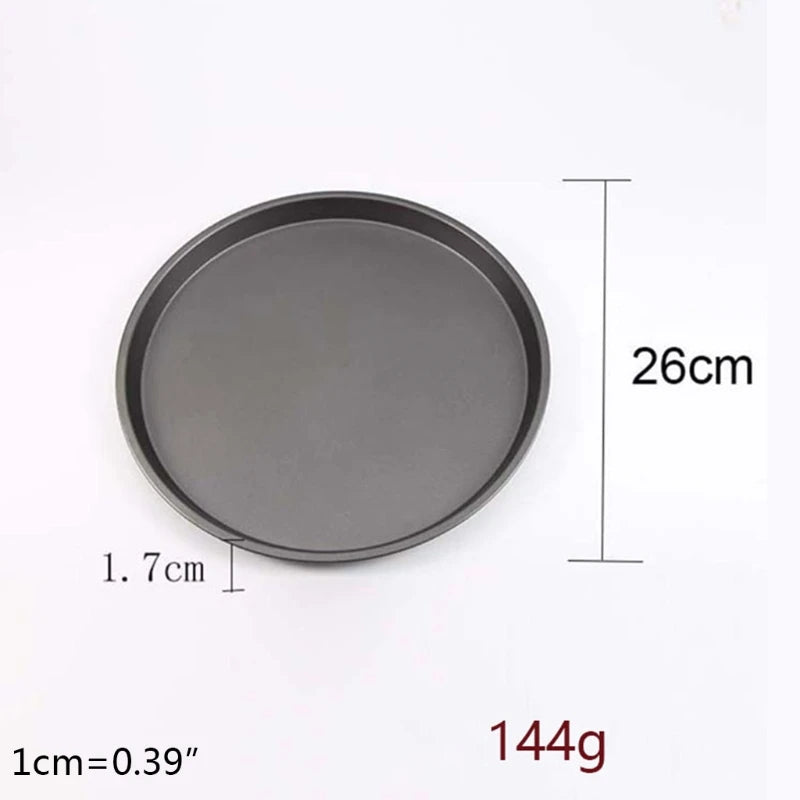 Non-Stick Carbon Steel Pizza Pan (9–12 Inch)