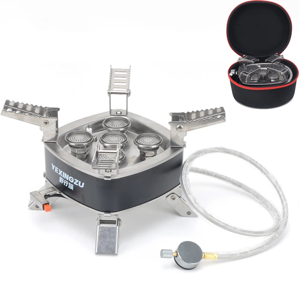 High-Power Portable Camping Gas Stove