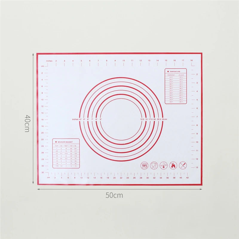 Non-Stick Silicone Dough Kneading Mat