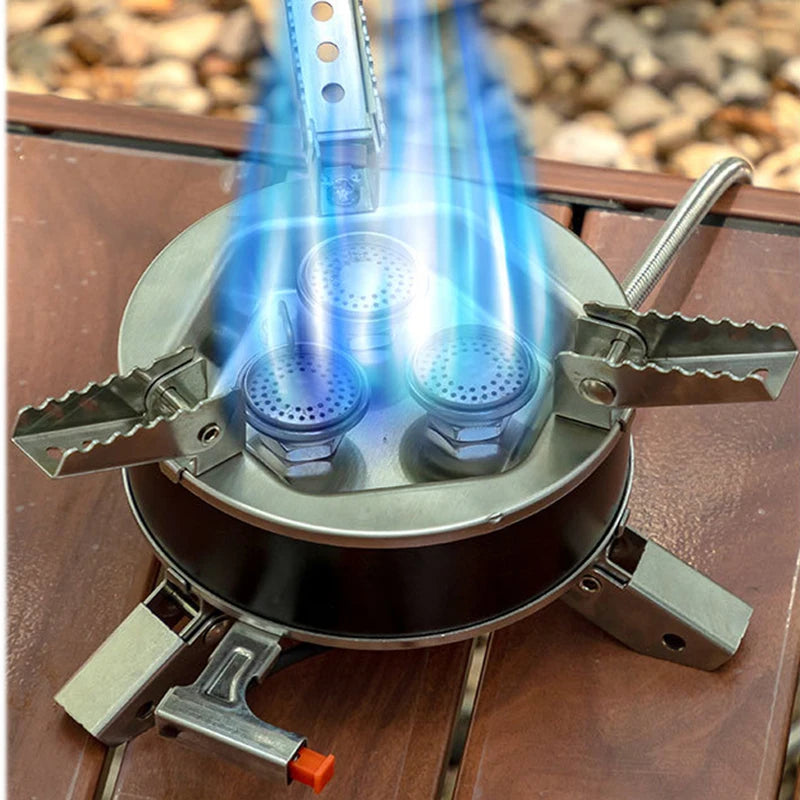 High-Power Portable Camping Gas Stove