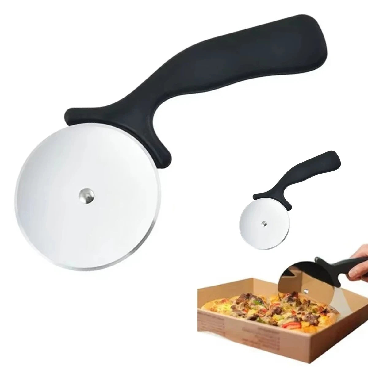 Stainless Steel Pizza & Pastry Roller Cutter