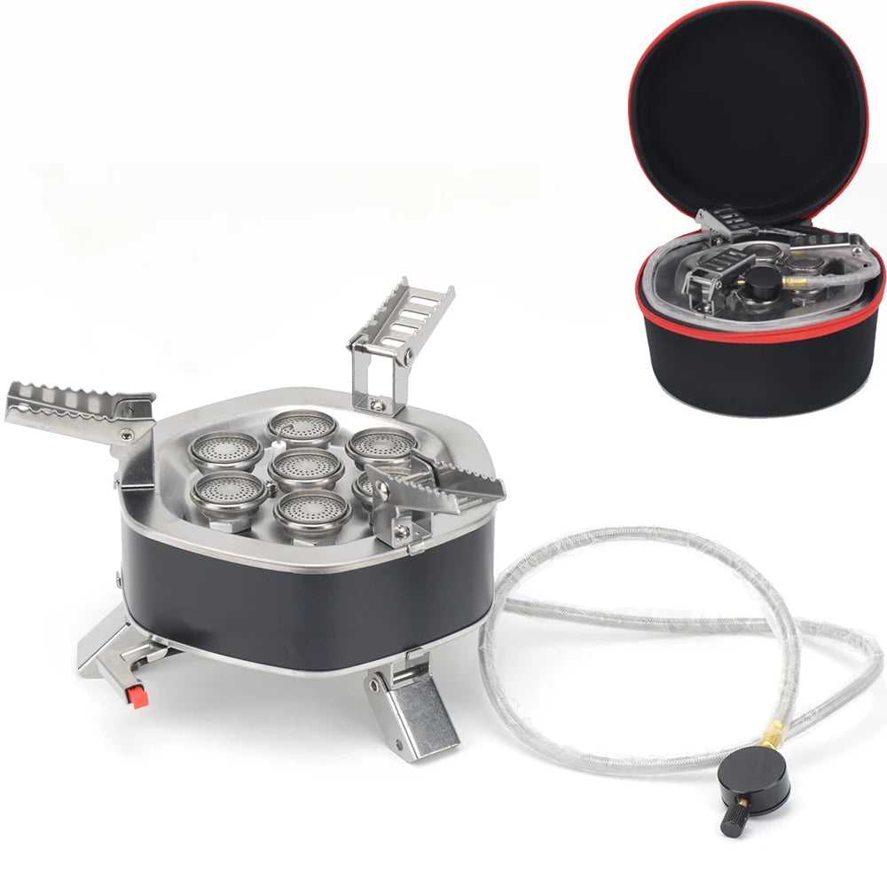 High-Power Portable Camping Gas Stove