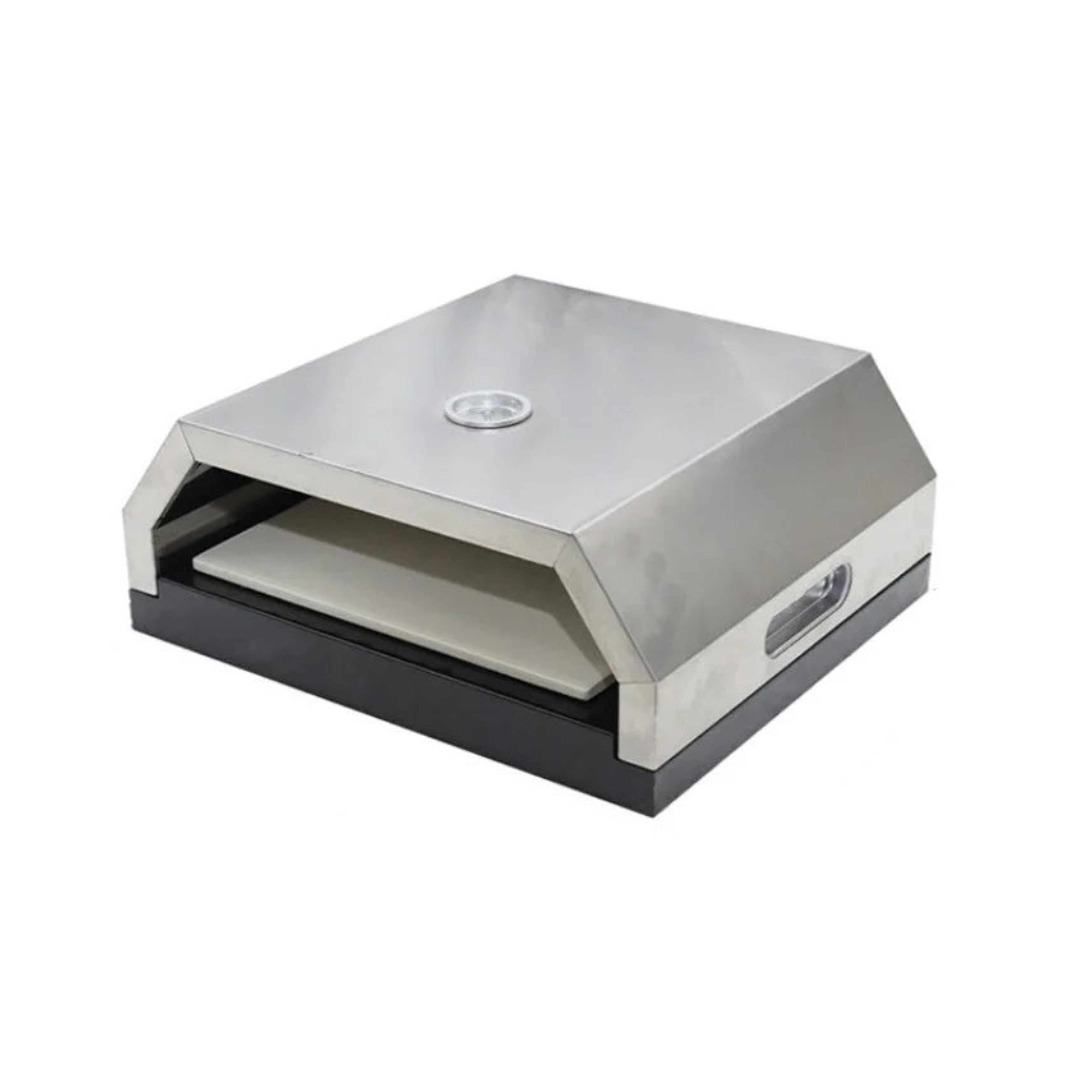 Portable Stainless Steel Outdoor Pizza Oven with Thermometer