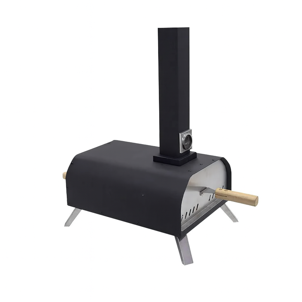Folding Portable Pizza Oven with Thermometer